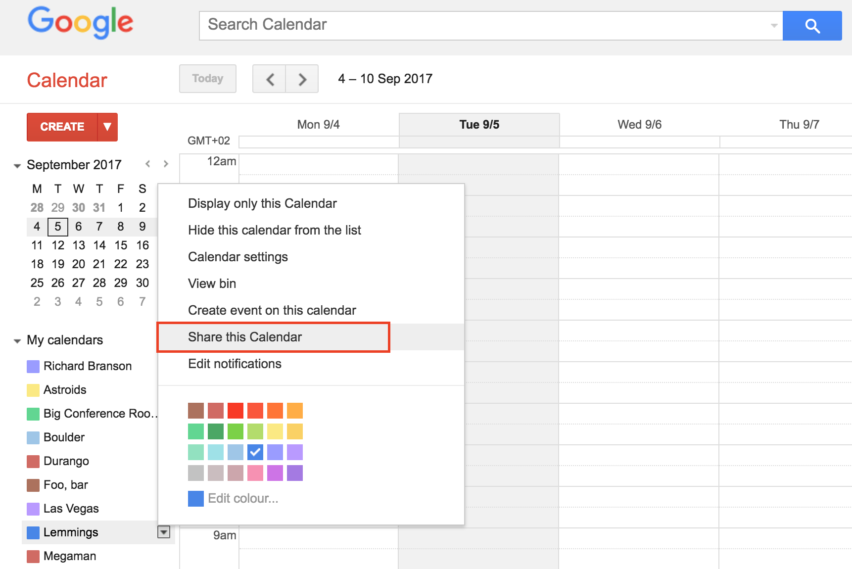 Share Resource Calendar With External Users In G Suite Meetio Support